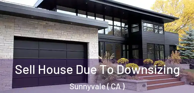  Sell House Due To Downsizing Sunnyvale ( CA )